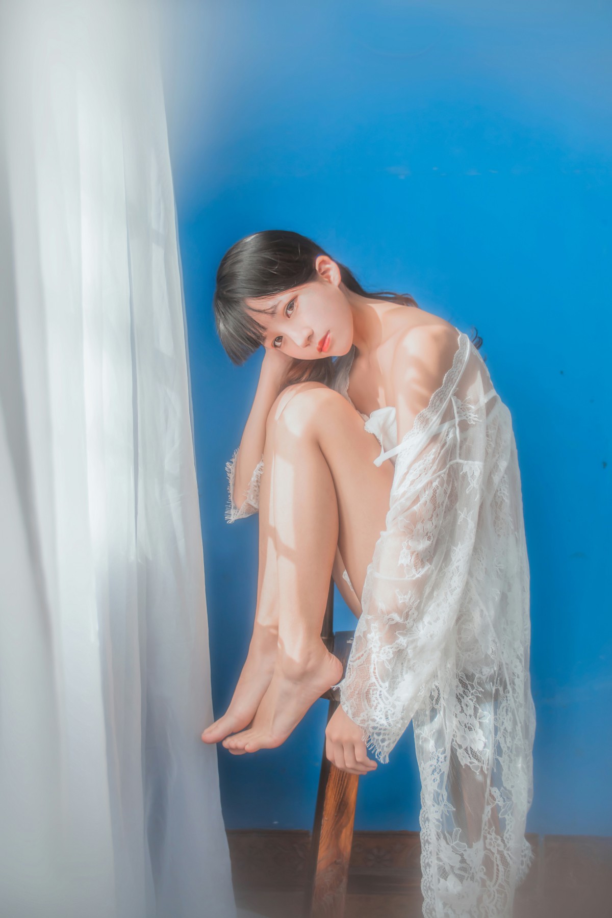 萝莉风COS桜桃喵–少女私房-COSPLAY