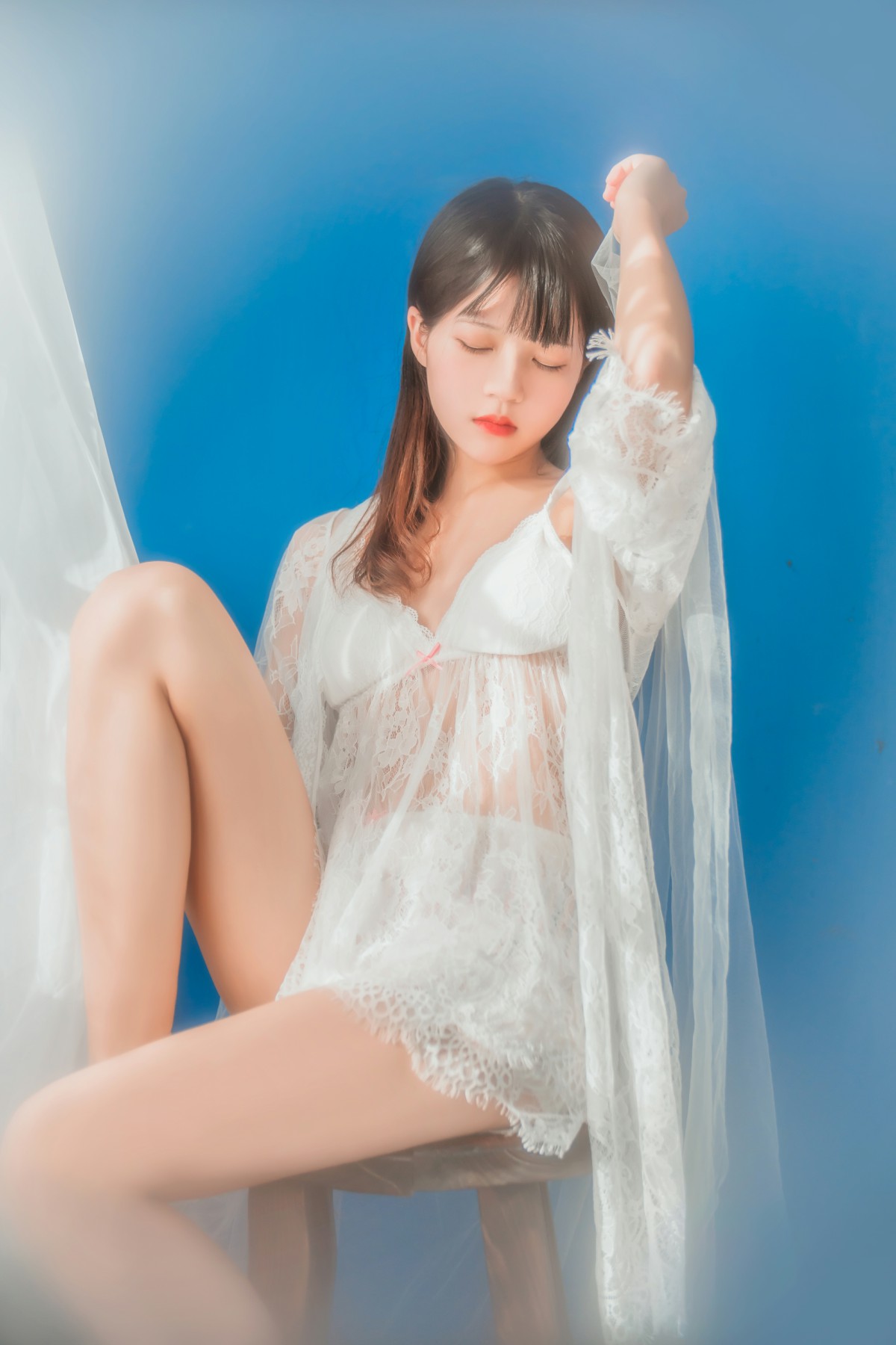 萝莉风COS桜桃喵–少女私房-COSPLAY