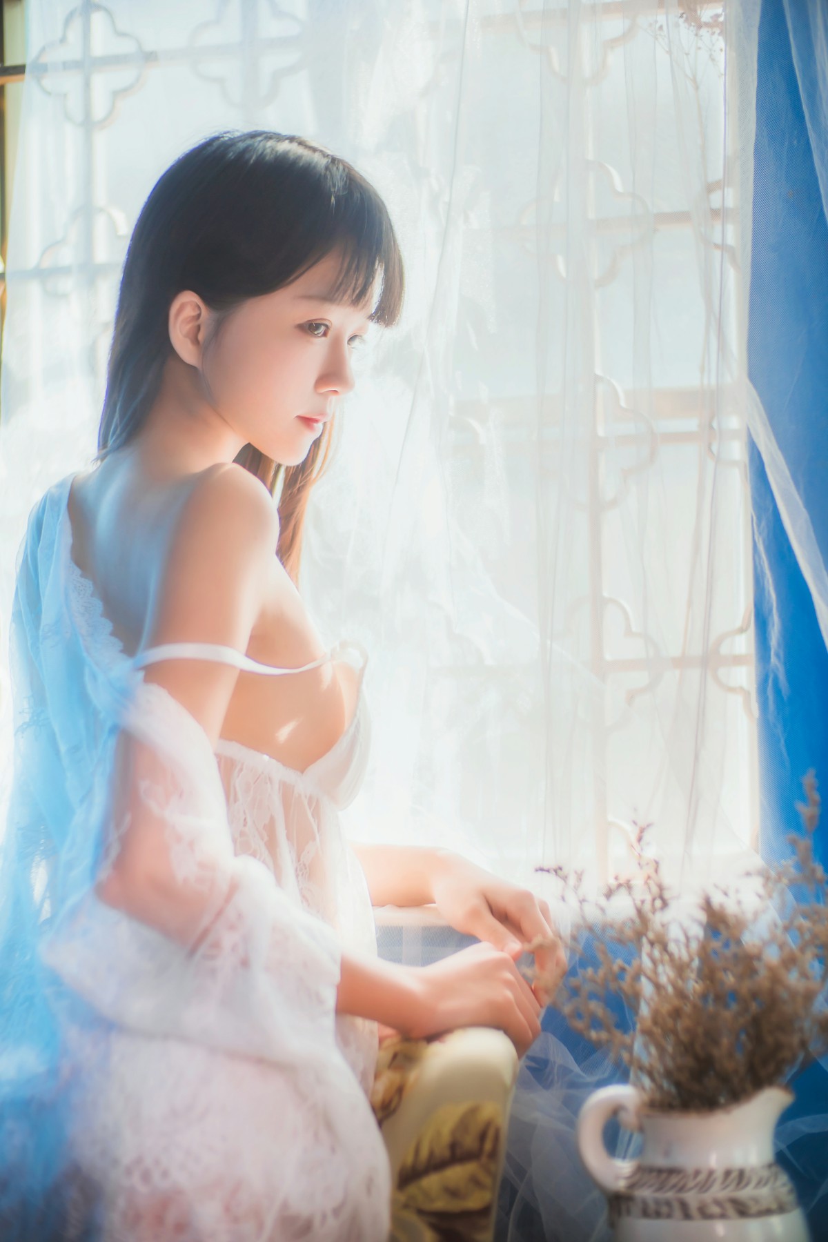 萝莉风COS桜桃喵–少女私房-COSPLAY