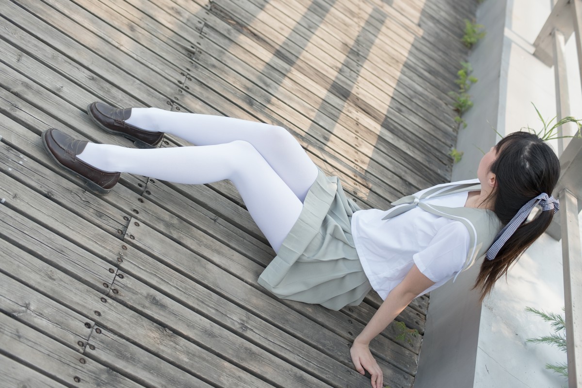 [森萝财团]R15-026JK白丝户外-COSPLAY