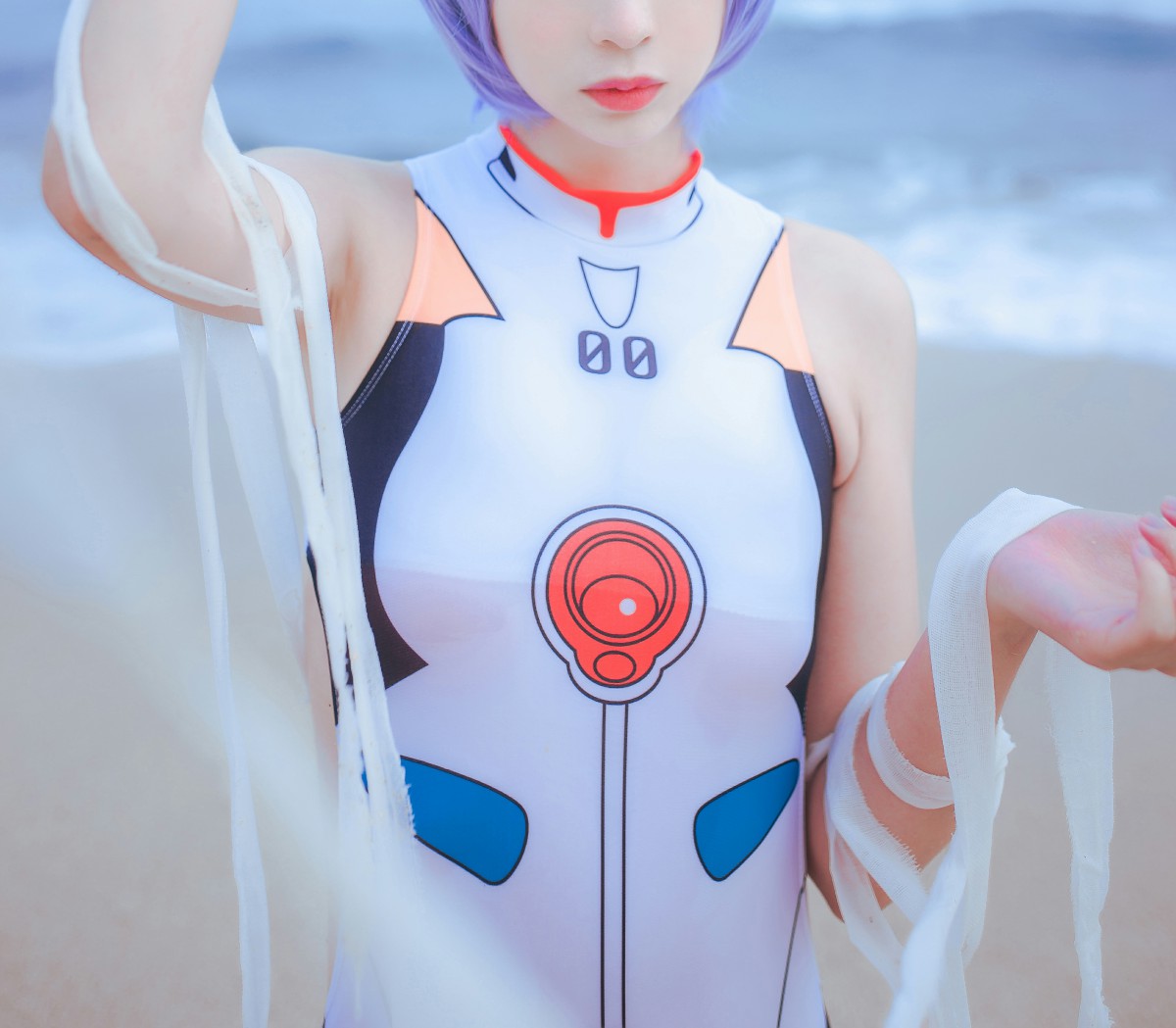 疯猫ss–泳装凌波女神-COSPLAY