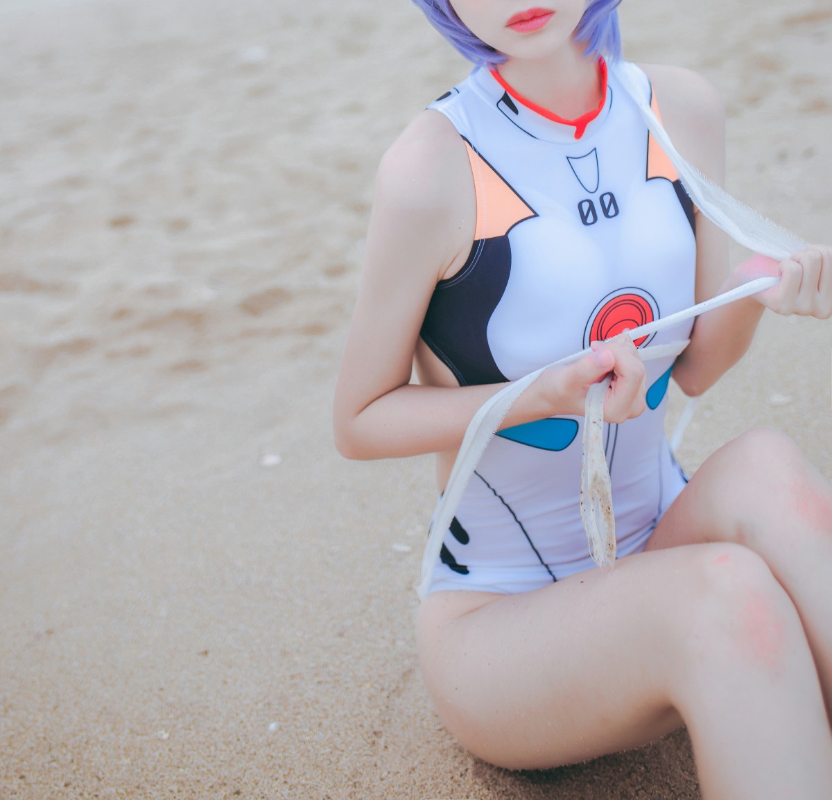 疯猫ss–泳装凌波女神-COSPLAY