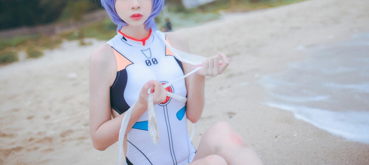 疯猫ss–泳装凌波女神-COSPLAY