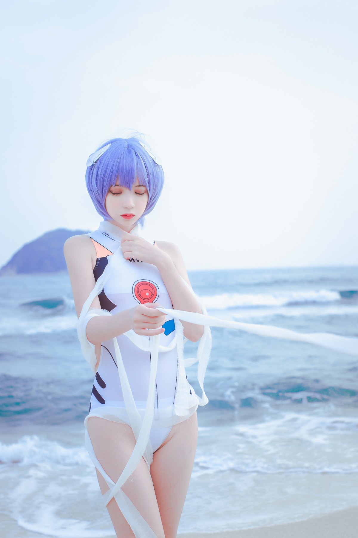 疯猫ss–泳装凌波女神-COSPLAY