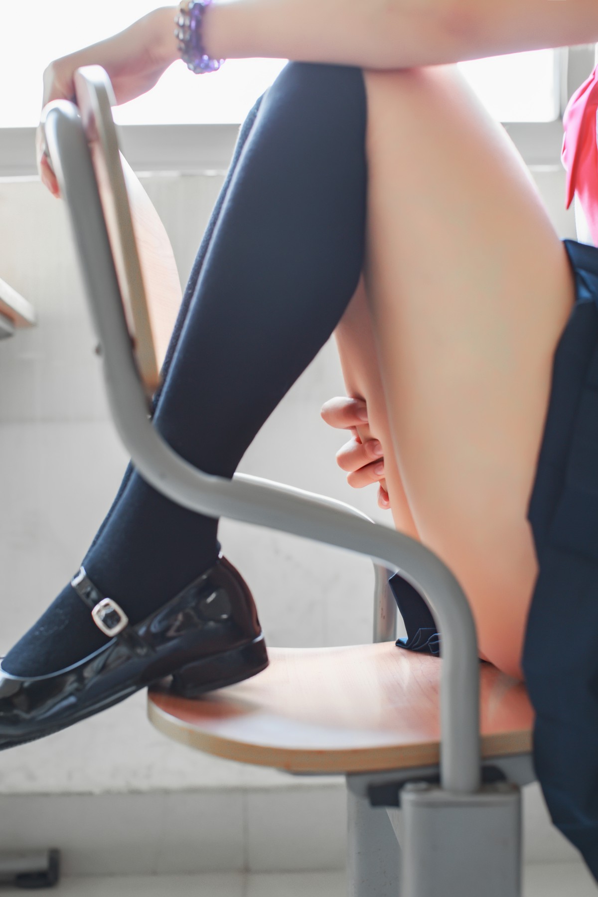 COS美女疯猫ss–同桌的水手服-COSPLAY