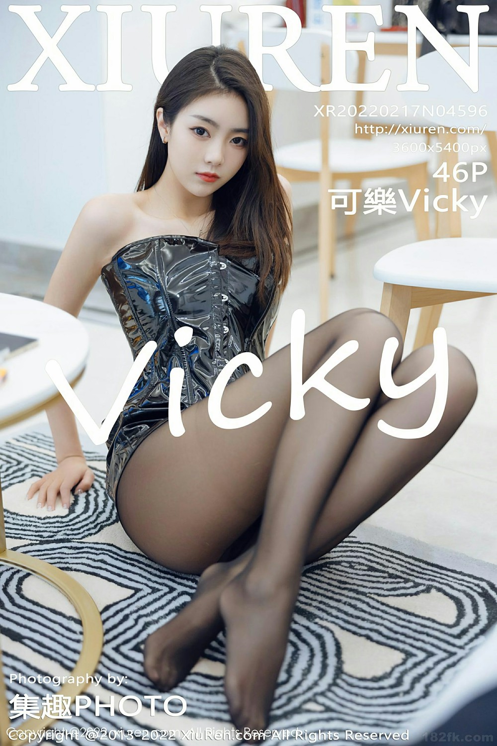 [XiuRen秀人网]No4596可樂Vicky性感连衣裙-[秀人套图]