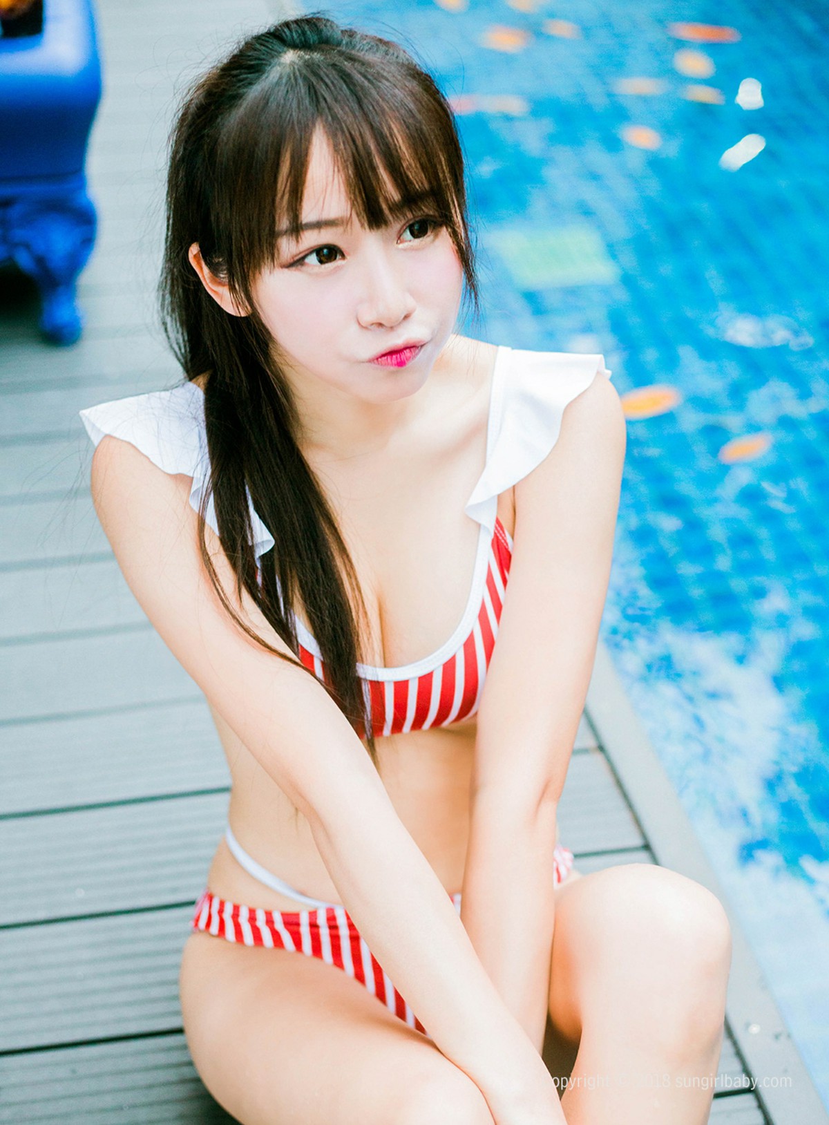 [SUNGIRL阳光宝贝]NO005甜心爆乳系女孩！超甜美写真机机Shacy-COSPLAY