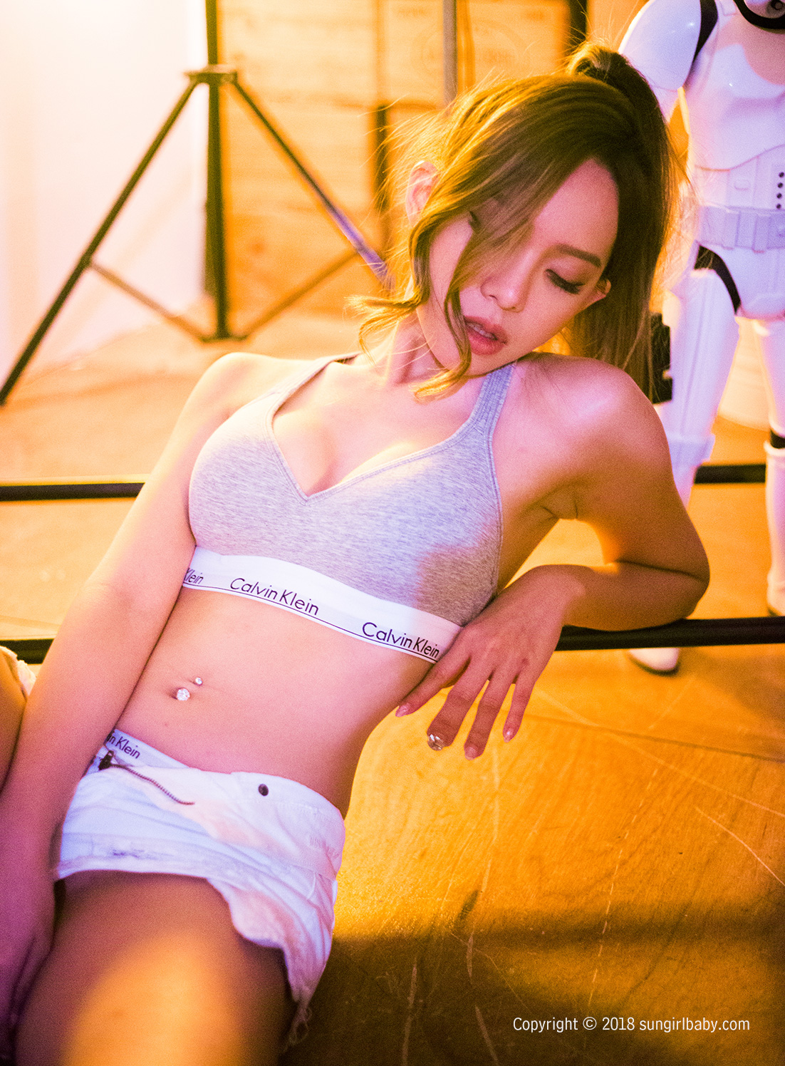 [SUNGIRL阳光宝贝]NO013太性感！Kitty运动风写真陈钰洁Kitty-COSPLAY