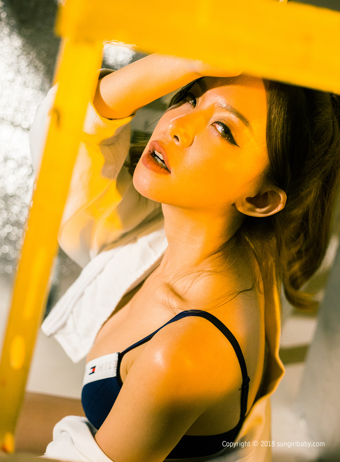 [SUNGIRL阳光宝贝]NO013太性感！Kitty运动风写真陈钰洁Kitty-COSPLAY