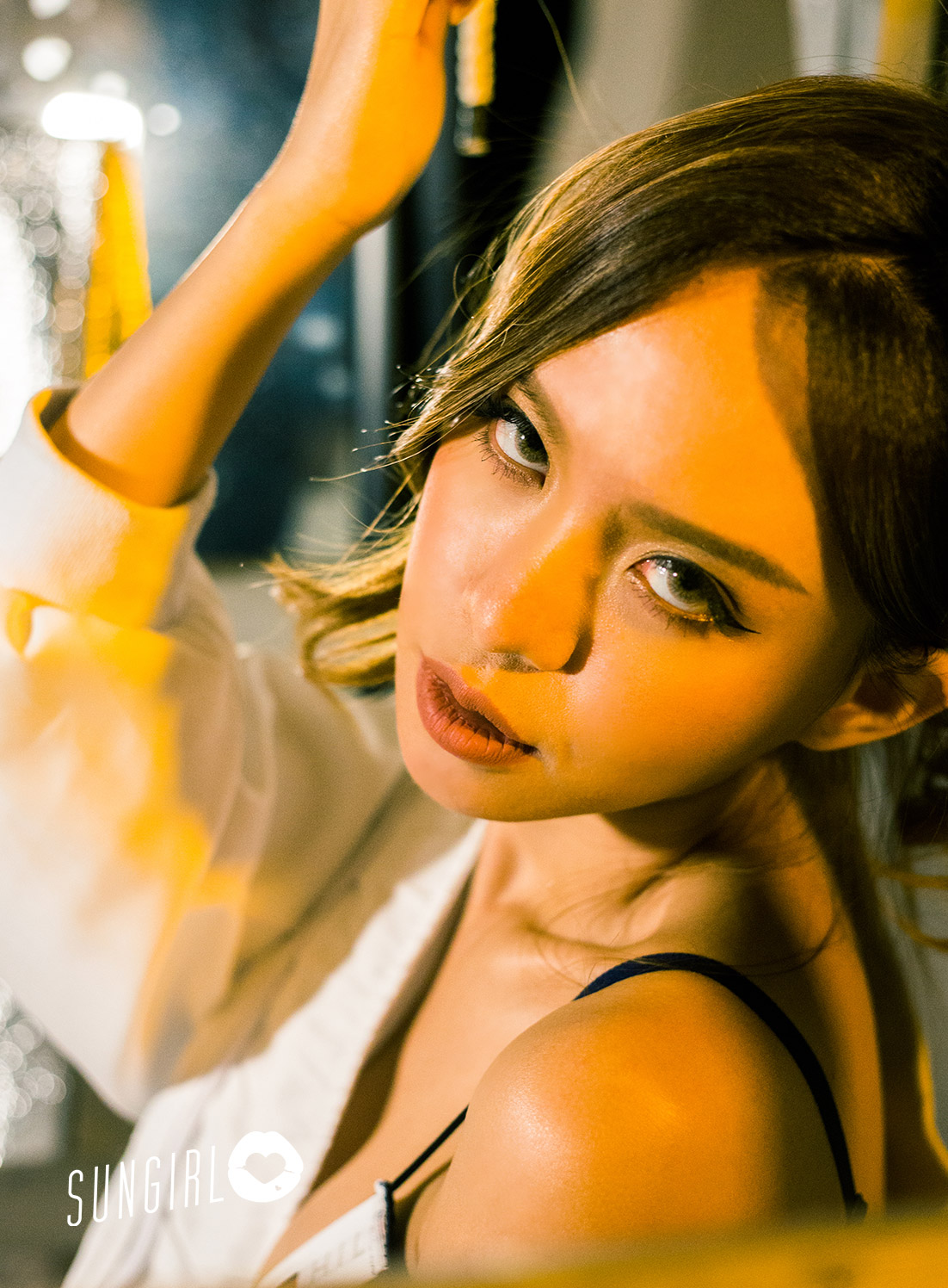 [SUNGIRL阳光宝贝]NO013太性感！Kitty运动风写真陈钰洁Kitty-COSPLAY