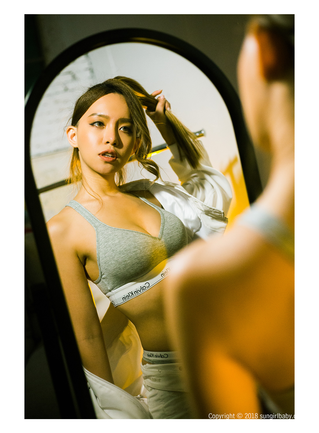 [SUNGIRL阳光宝贝]NO013太性感！Kitty运动风写真陈钰洁Kitty-COSPLAY