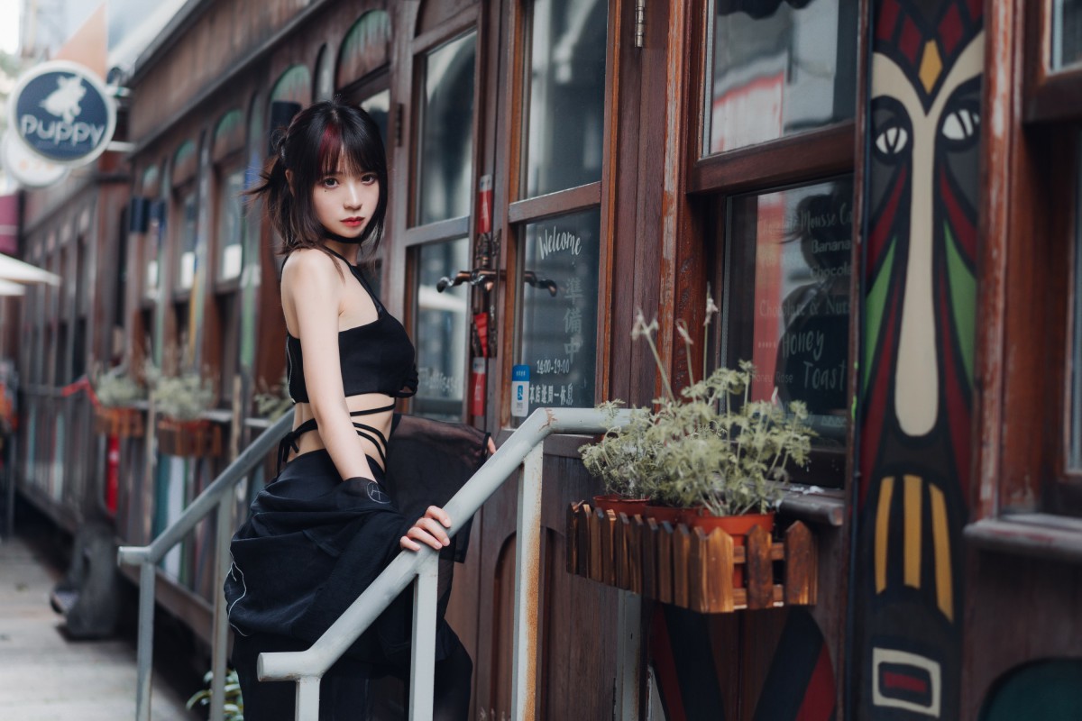 疯猫ss–黑丝复古-COSPLAY