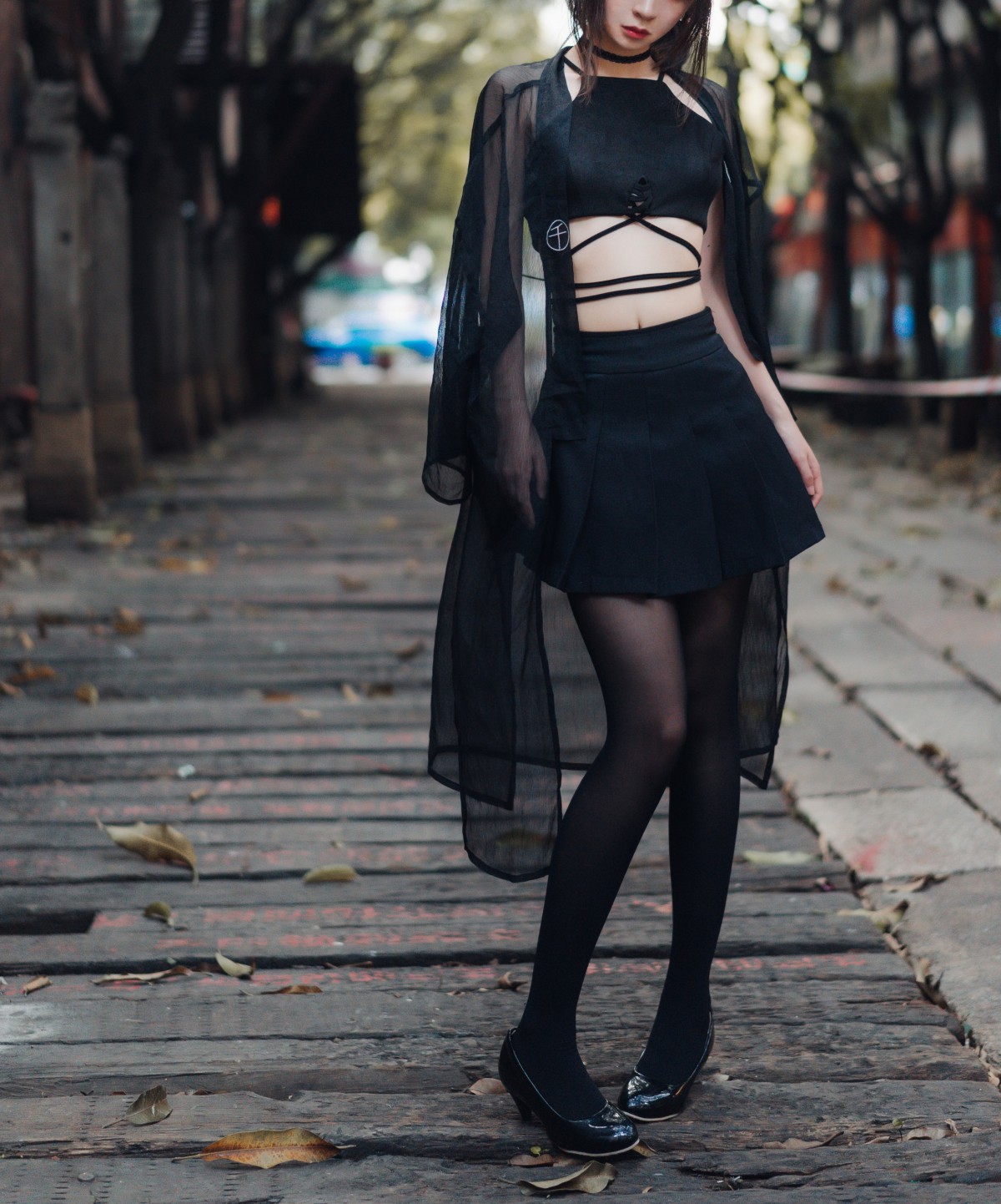 疯猫ss–黑丝复古-COSPLAY