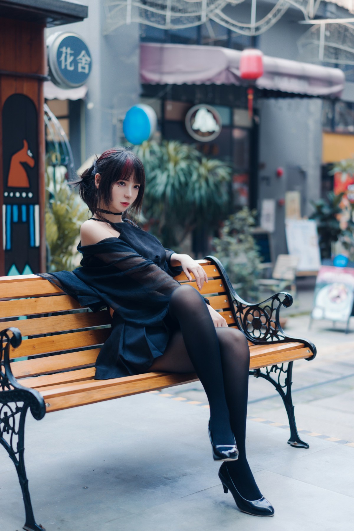 疯猫ss–黑丝复古-COSPLAY