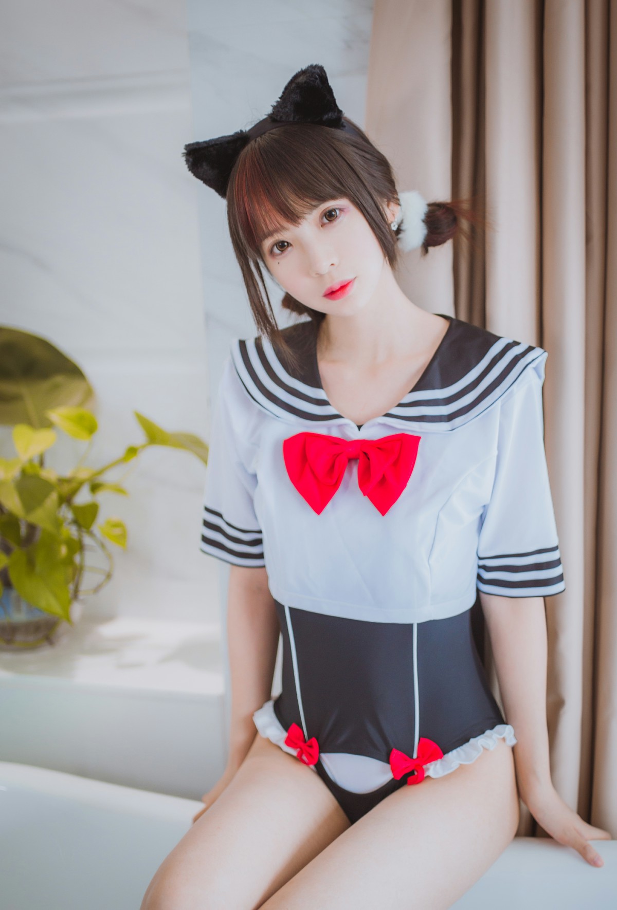 疯猫ss-浴缸-COSPLAY