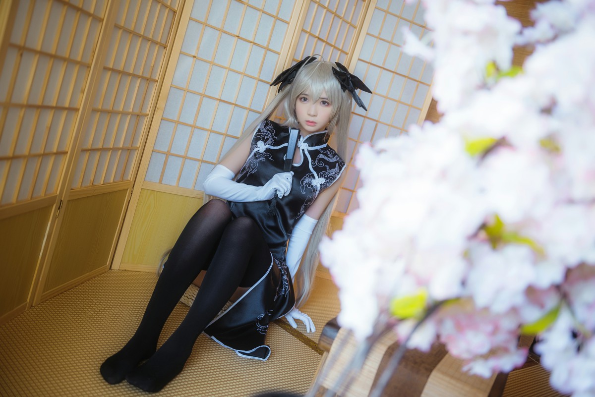 疯猫ss-穹妹旗袍-COSPLAY