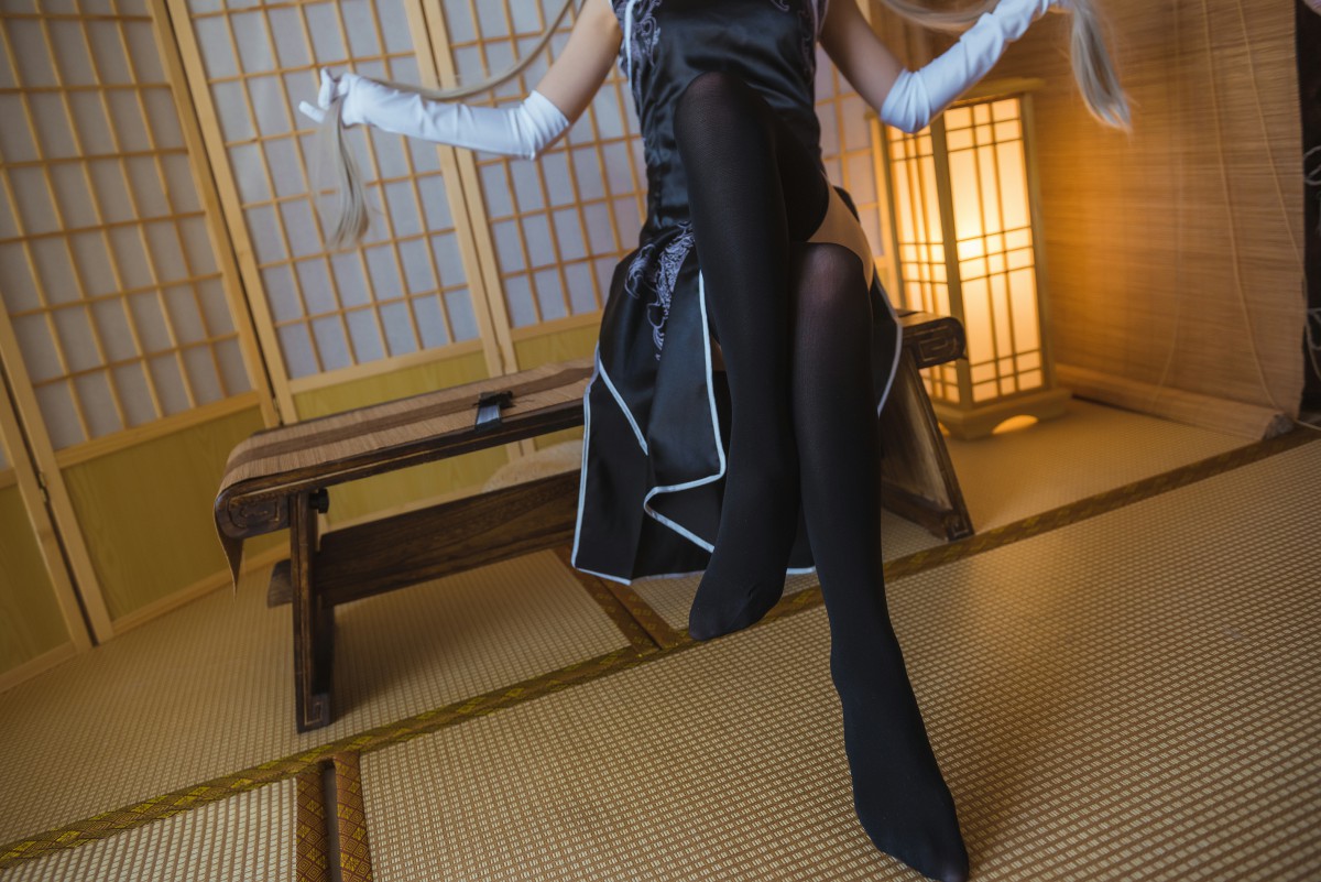 疯猫ss-穹妹旗袍-COSPLAY