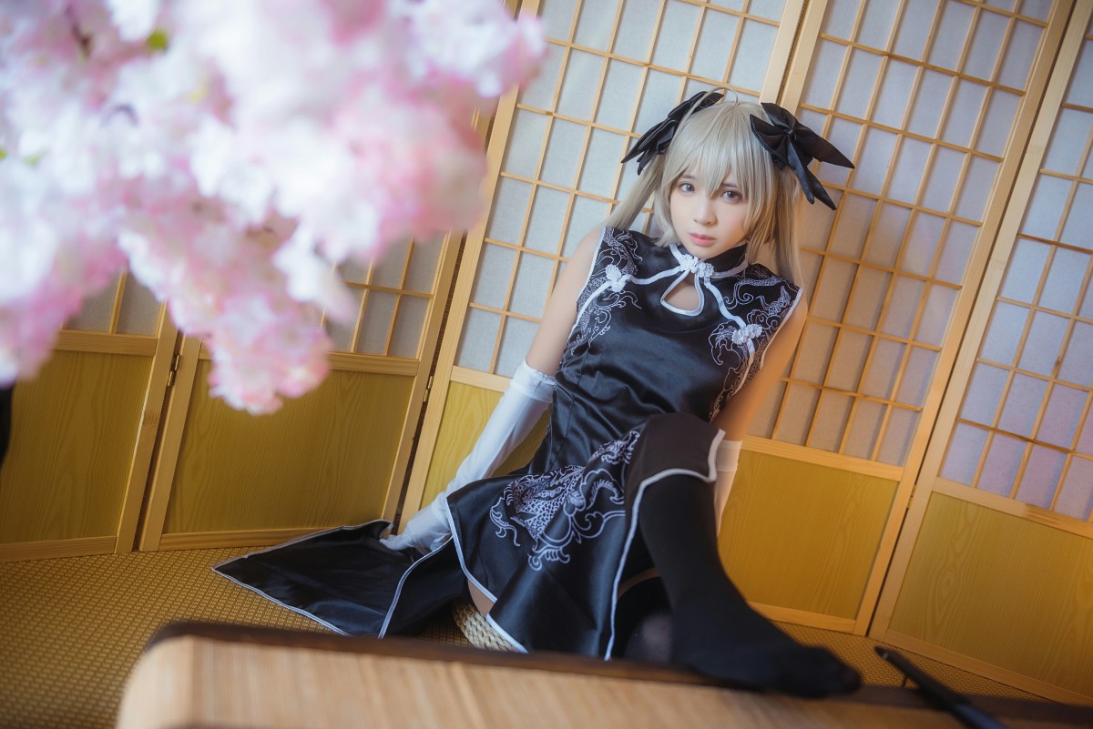 疯猫ss-穹妹旗袍-COSPLAY