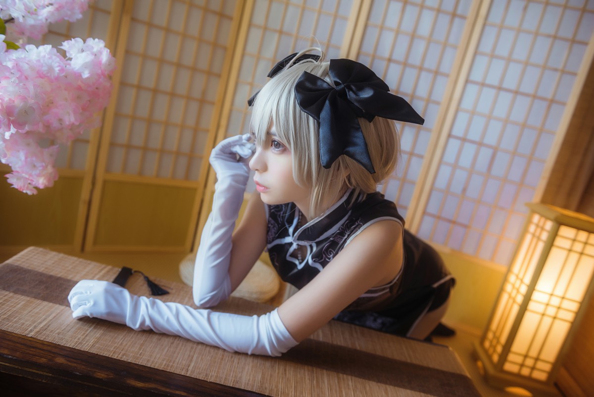 疯猫ss-穹妹旗袍-COSPLAY