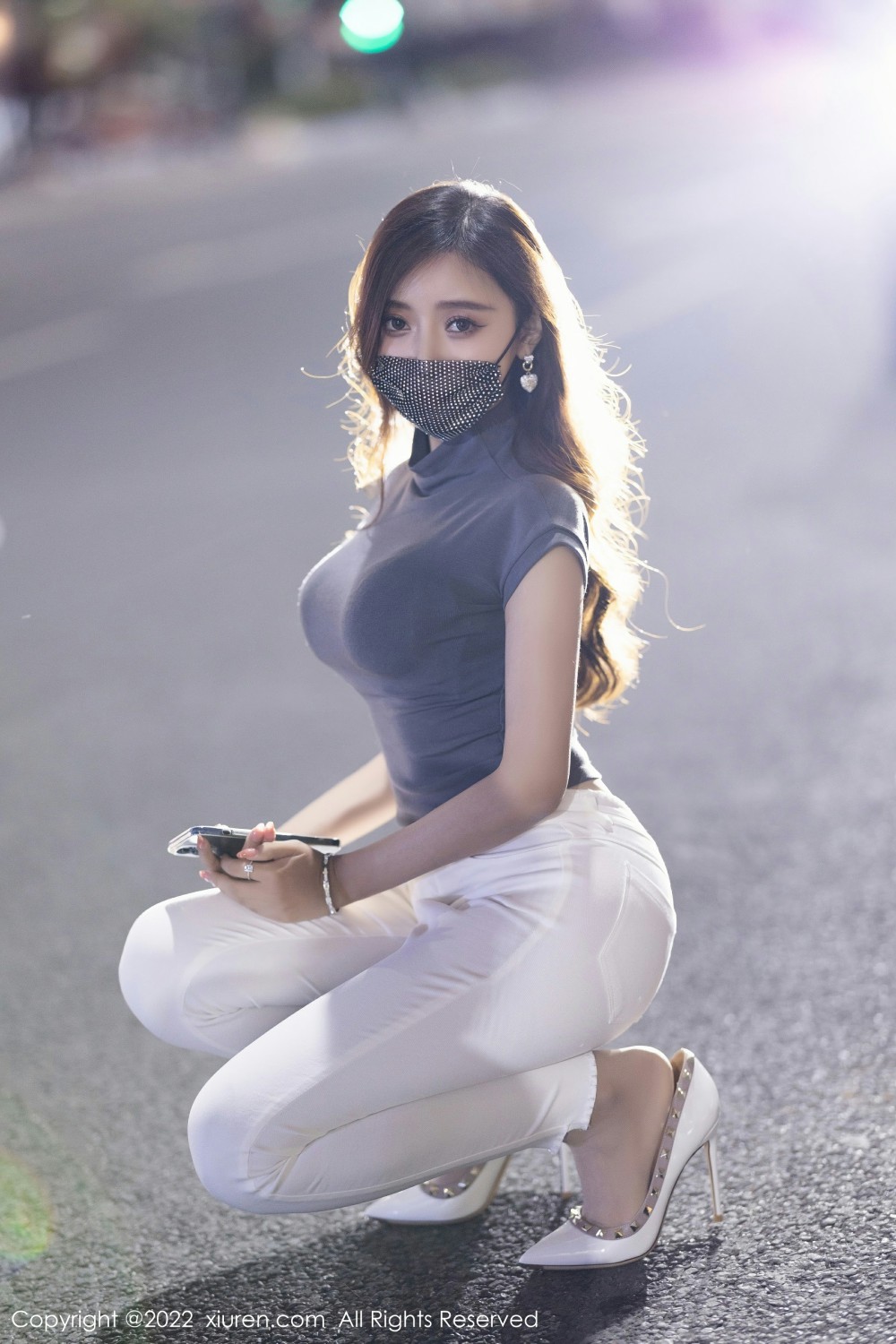 [XiuRen秀人网]No4621王馨瑶yanni白色长裤-[秀人套图]