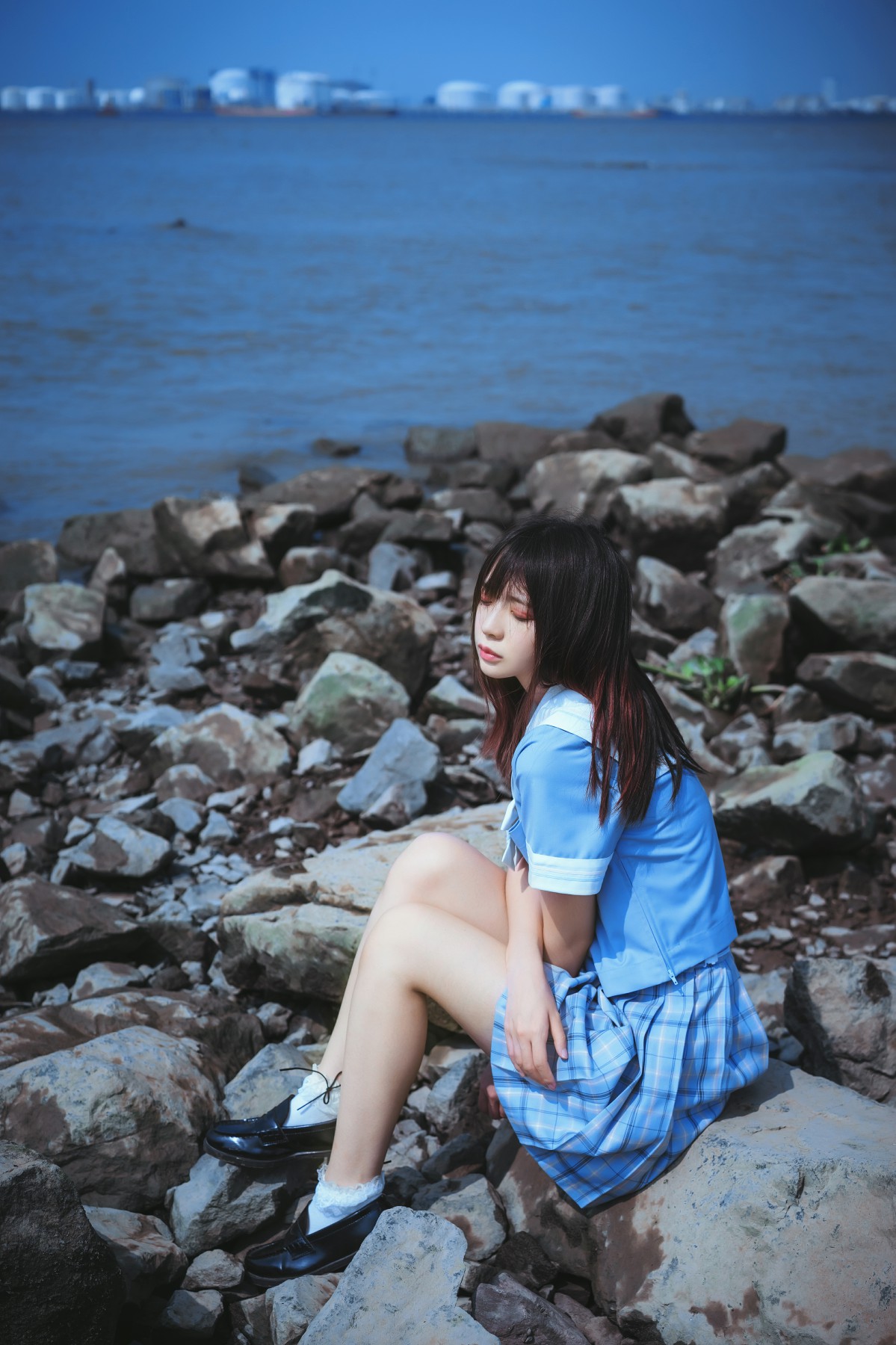 疯猫ss–一起去海鸥岛吧-COSPLAY