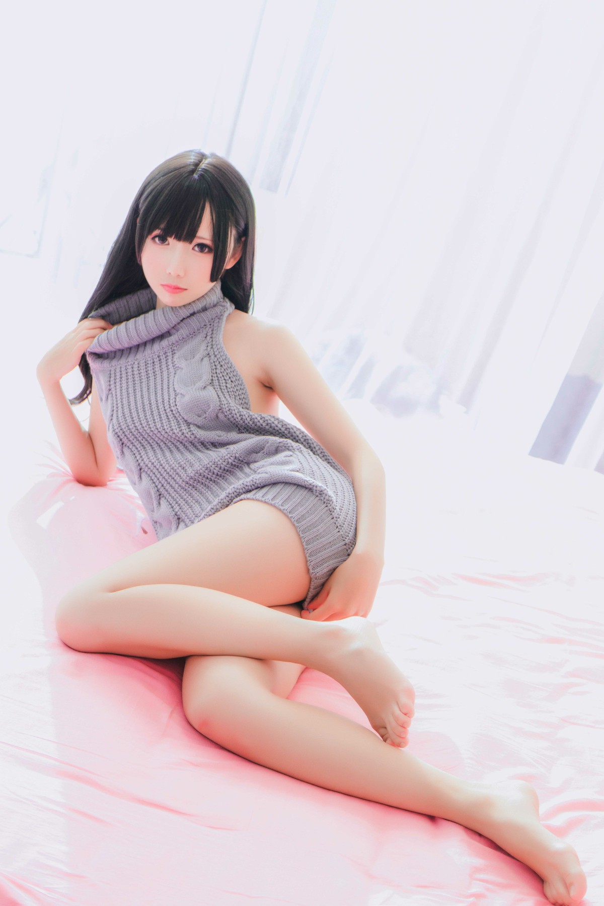 [Cosplay]面饼仙儿–露背毛衣-COSPLAY