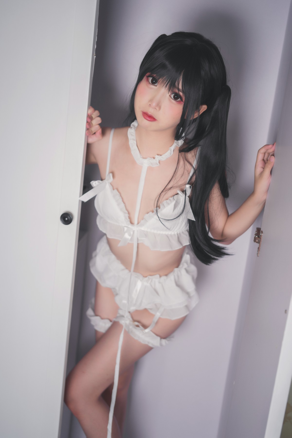 [Cosplay]面饼仙儿–脑内少女白内衣-COSPLAY