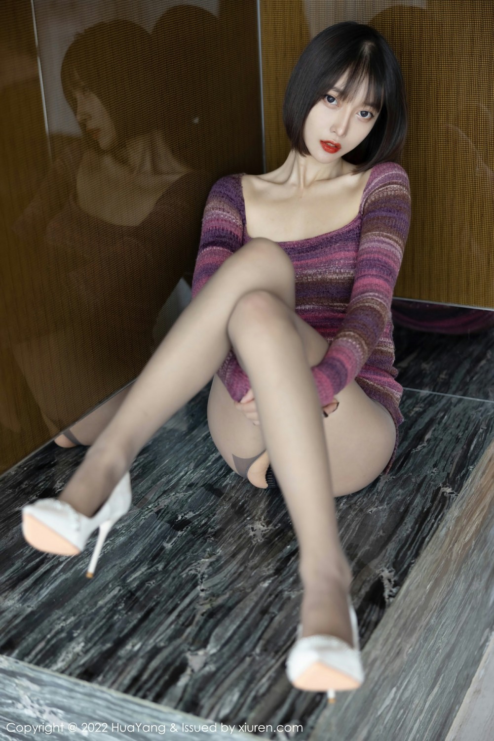 [HuaYang花漾写真]VOL487玥儿玥er丝足美腿-[秀人套图]