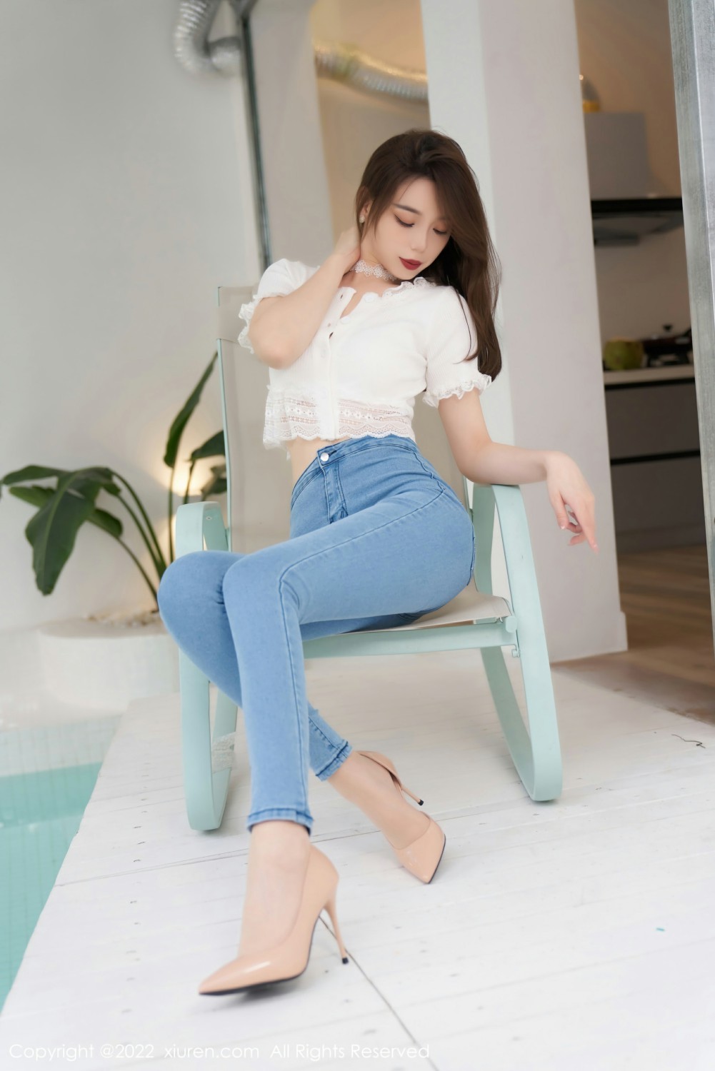 [XiuRen秀人网]No4633言沫性感牛仔裤-[秀人套图]