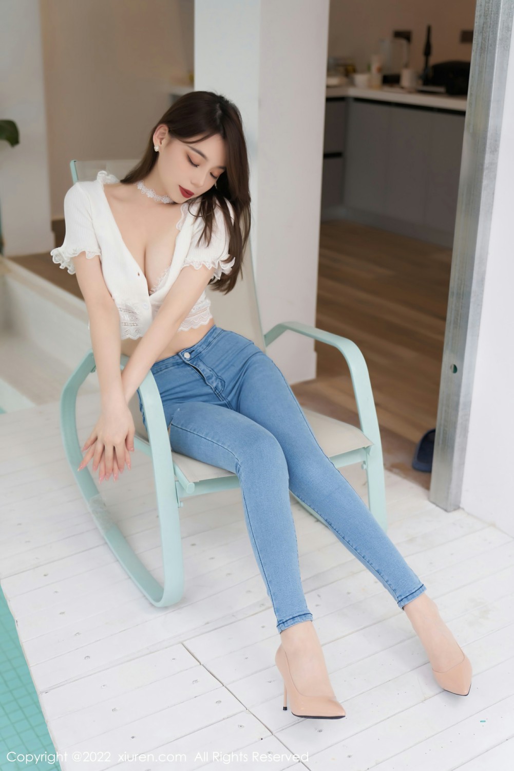 [XiuRen秀人网]No4633言沫性感牛仔裤-[秀人套图]