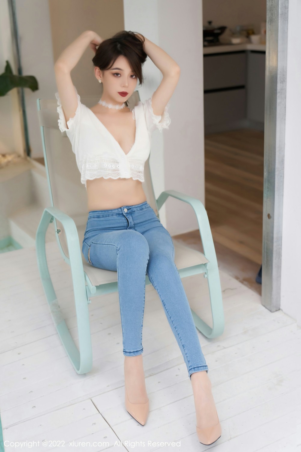 [XiuRen秀人网]No4633言沫性感牛仔裤-[秀人套图]