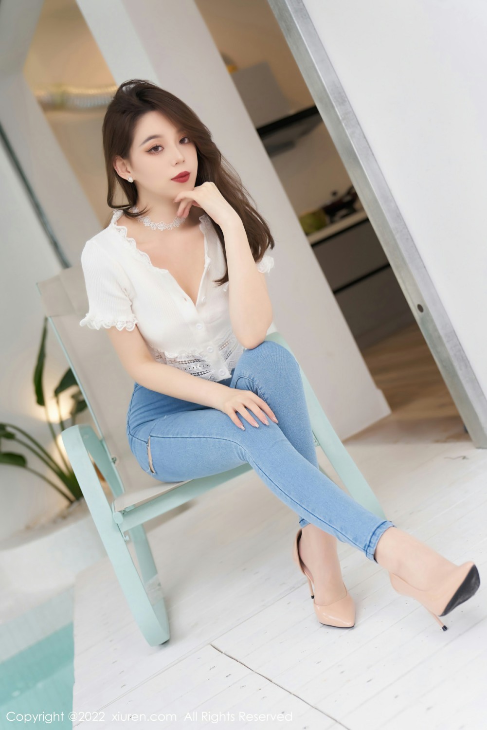 [XiuRen秀人网]No4633言沫性感牛仔裤-[秀人套图]