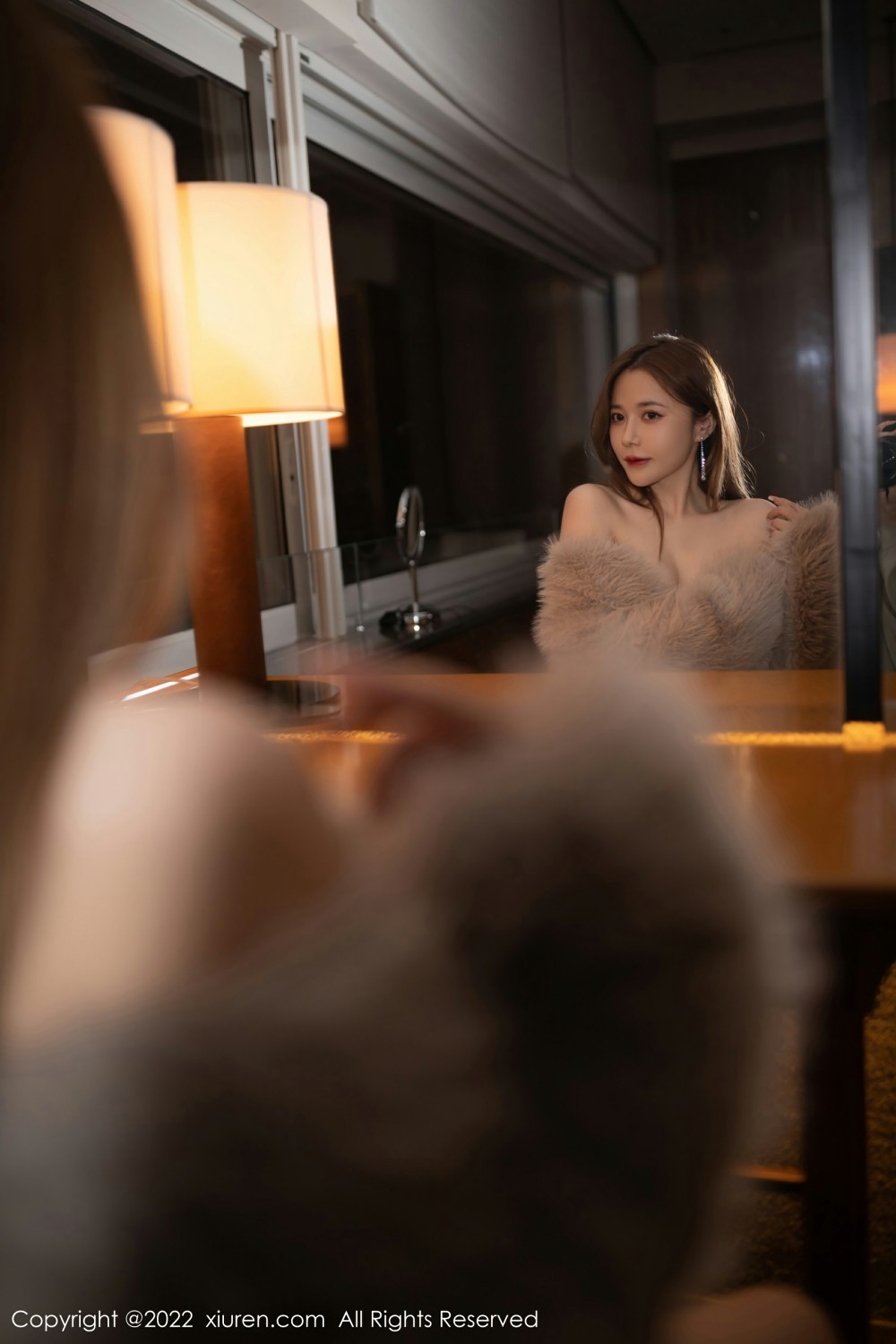 [XiuRen秀人网]No4639鱼子酱Fish红色内衣-[秀人套图]