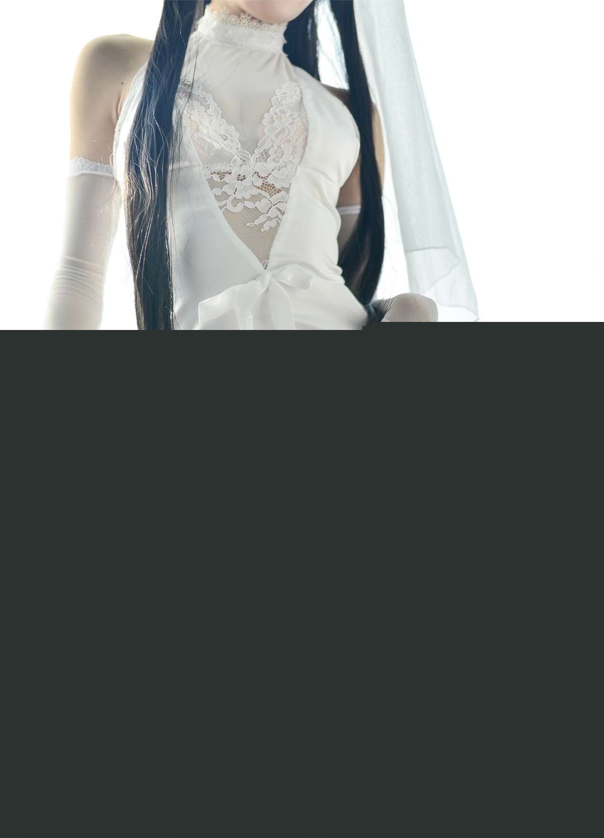 Cos小姐姐雪琪-爱宕高跟美腿与婚纱-COSPLAY