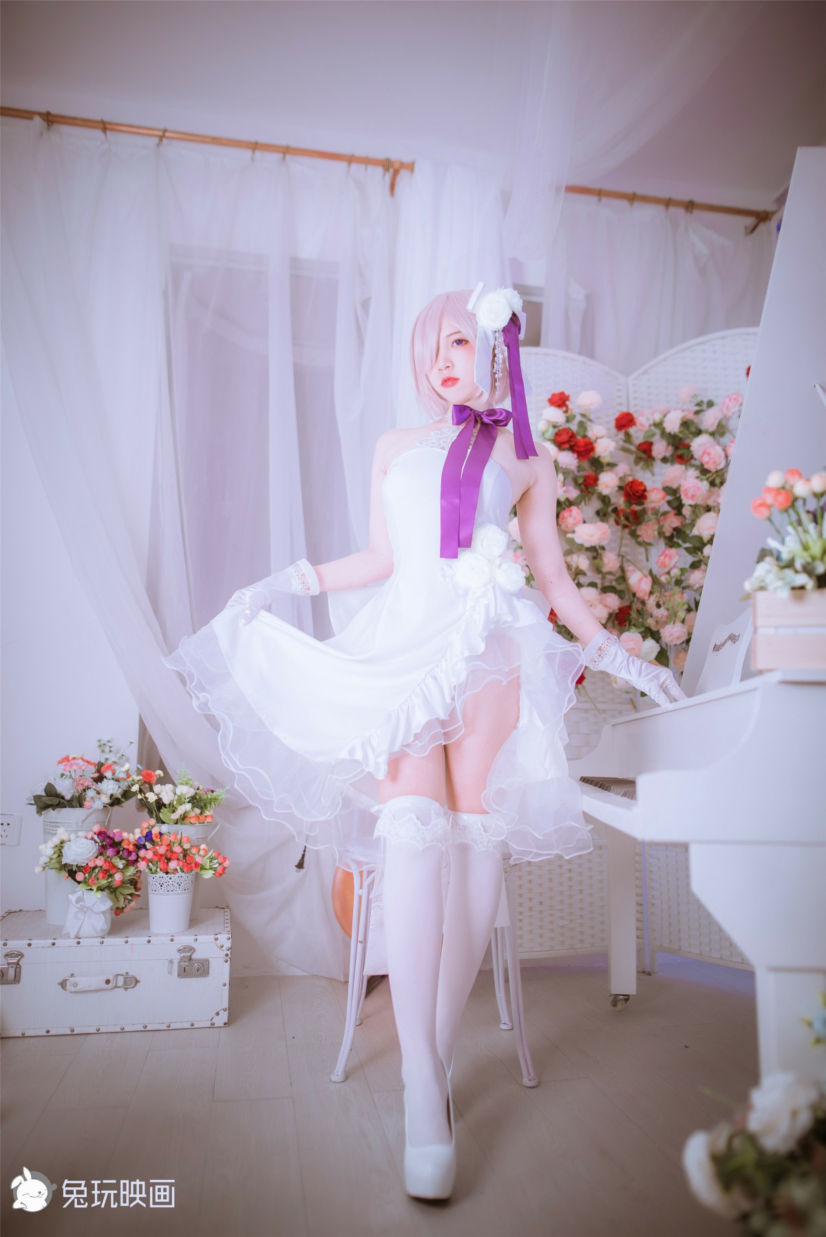 兔玩映画系列Vol065超可爱的玛修-COSPLAY