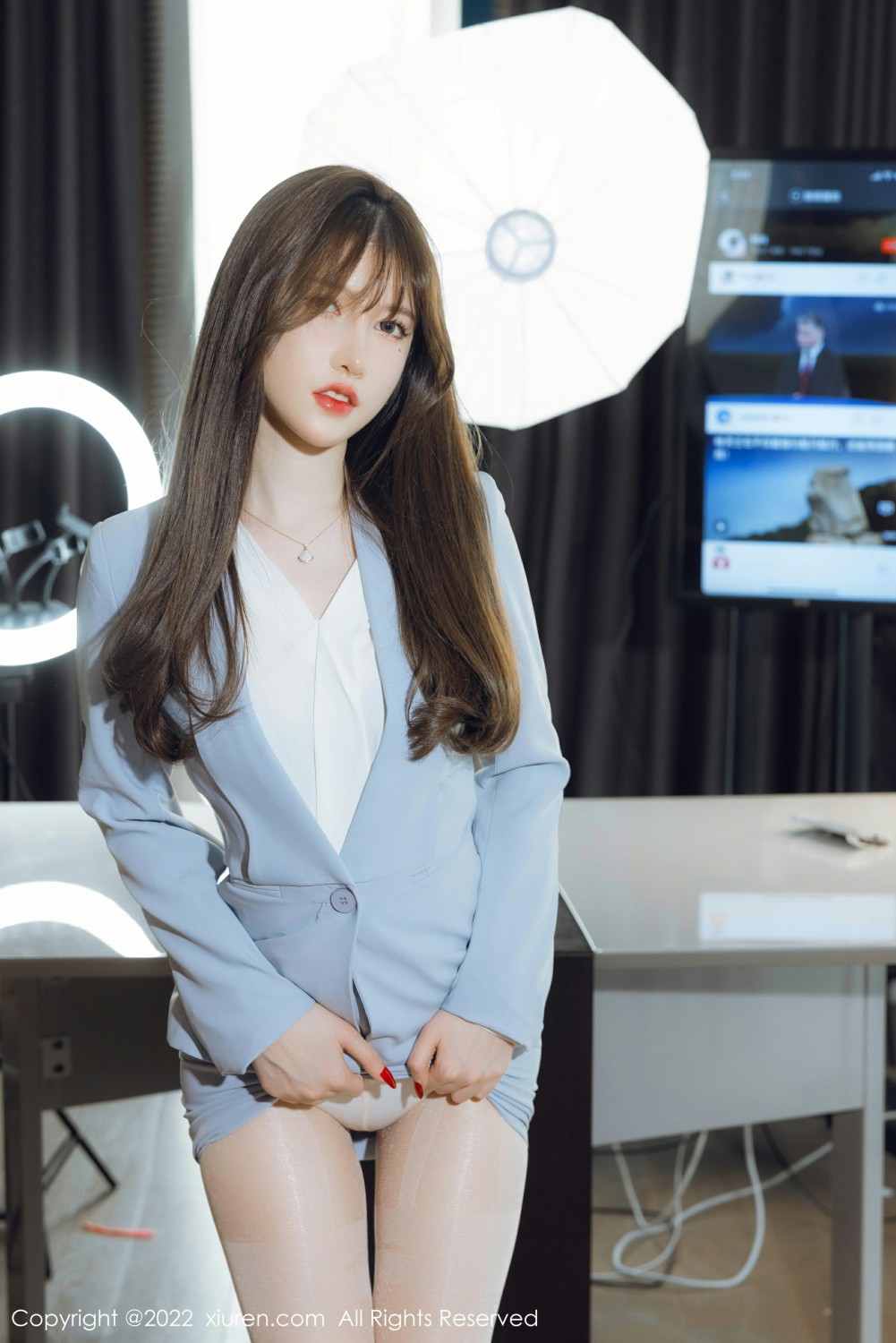 [XiuRen秀人网]No4658美桃酱制服系列-[秀人套图]