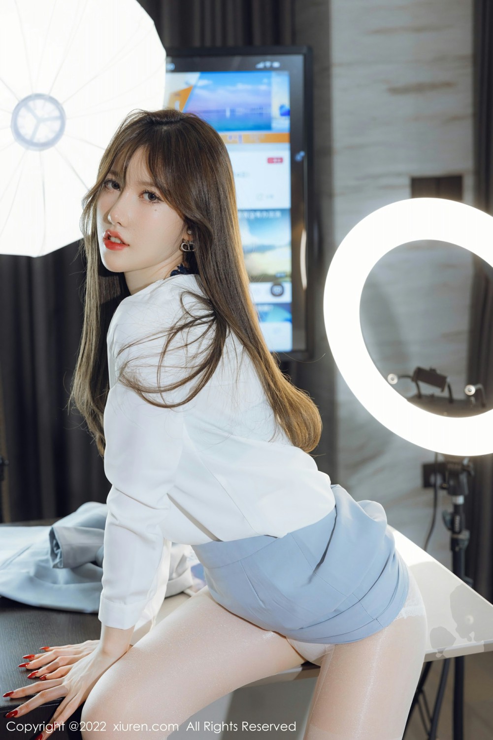 [XiuRen秀人网]No4658美桃酱制服系列-[秀人套图]