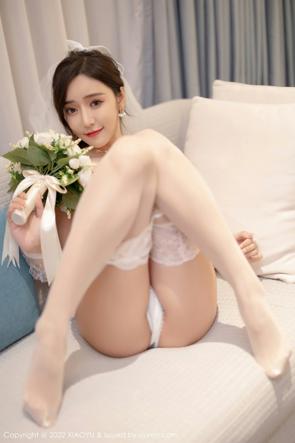 [XIAOYU语画界]VOL733王馨瑶yanni白色婚纱-[秀人套图]