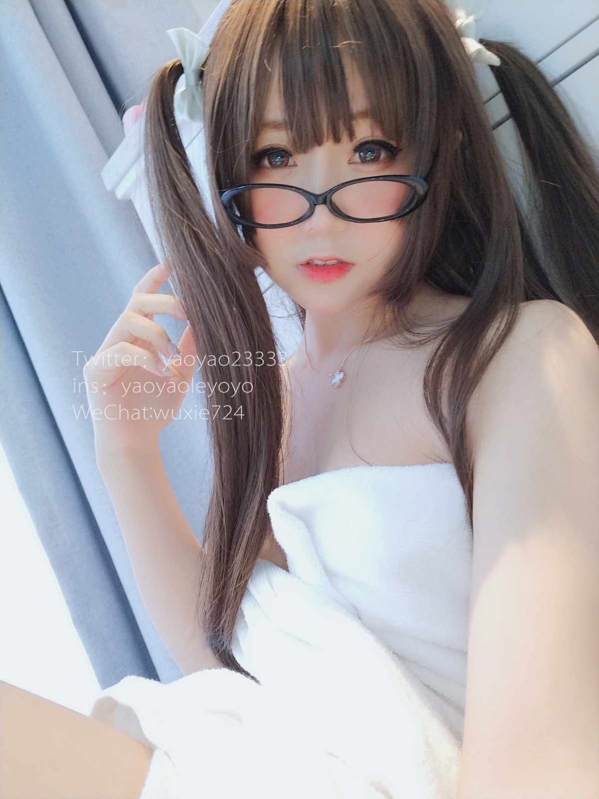 软妹摇摇乐–浴巾篇-COSPLAY