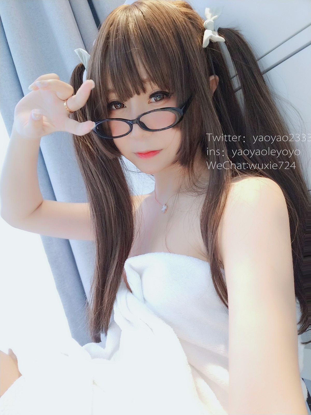 软妹摇摇乐–浴巾篇-COSPLAY