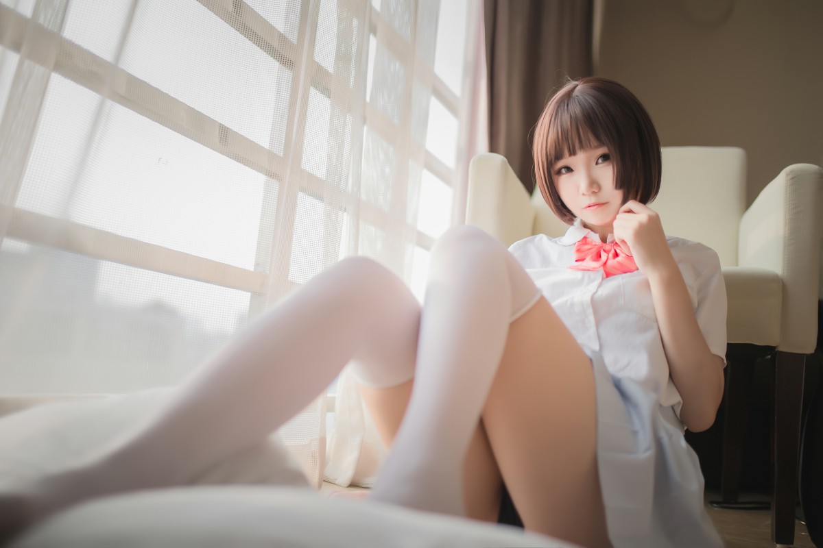 [Yoko宅夏Cos]一号写真本白丝-COSPLAY