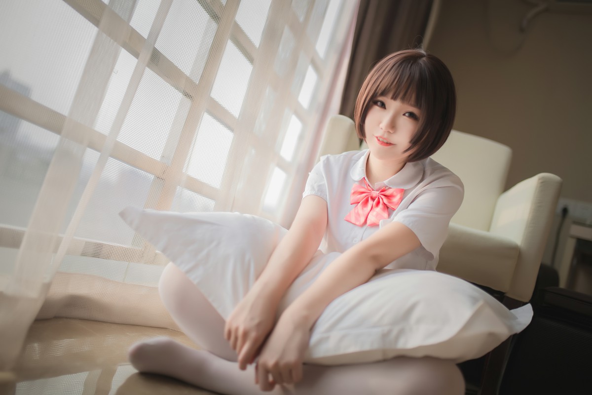 [Yoko宅夏Cos]一号写真本白丝-COSPLAY