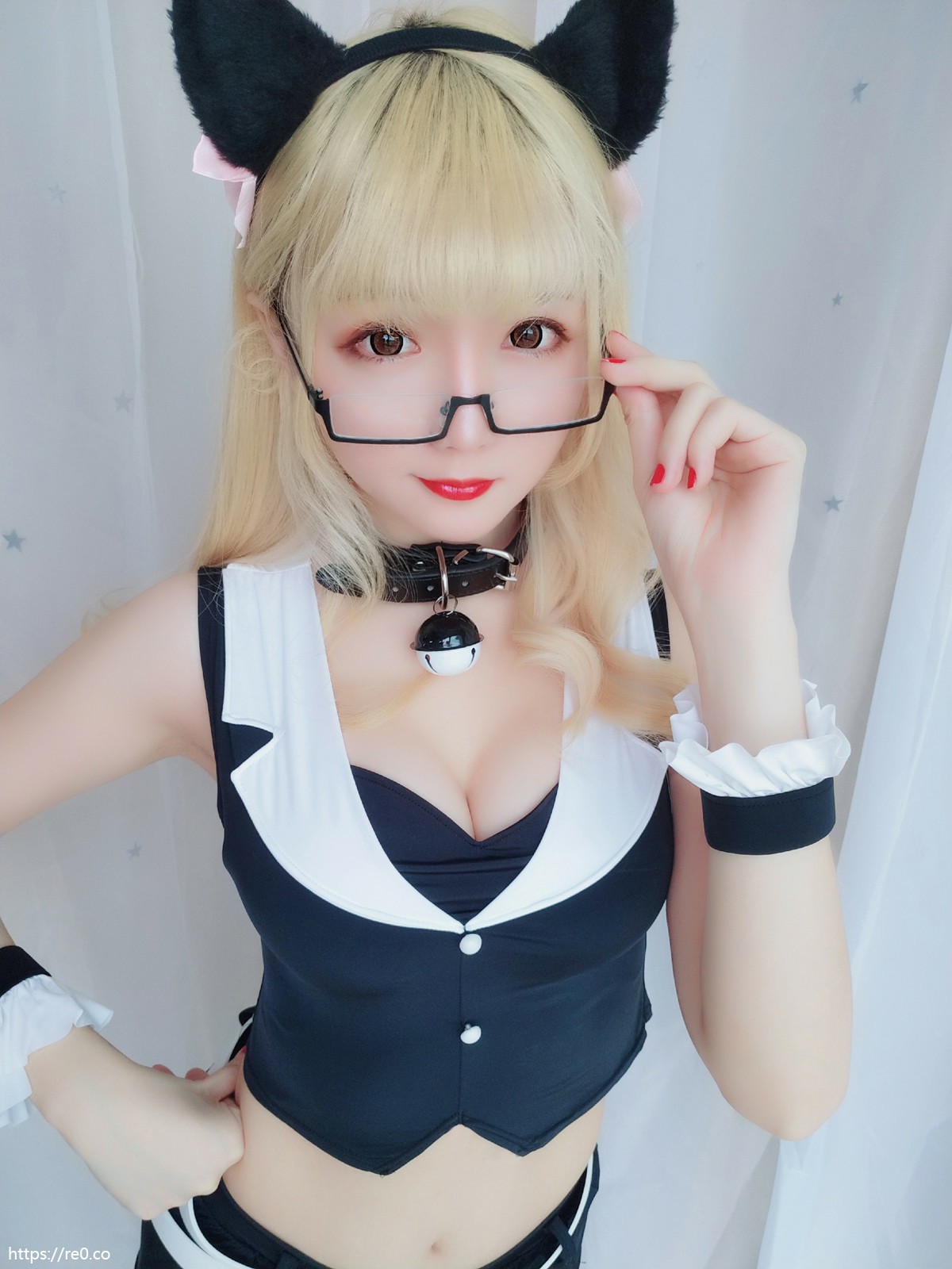 星之迟迟VOL5恶女秘书包咕哒子音乐会猫耳秘书-COSPLAY