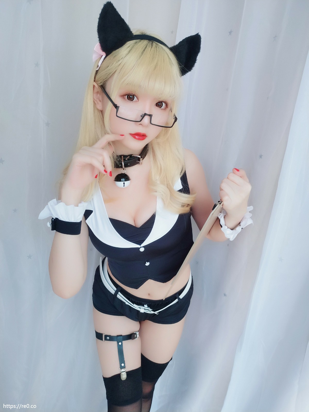 星之迟迟VOL5恶女秘书包咕哒子音乐会猫耳秘书-COSPLAY