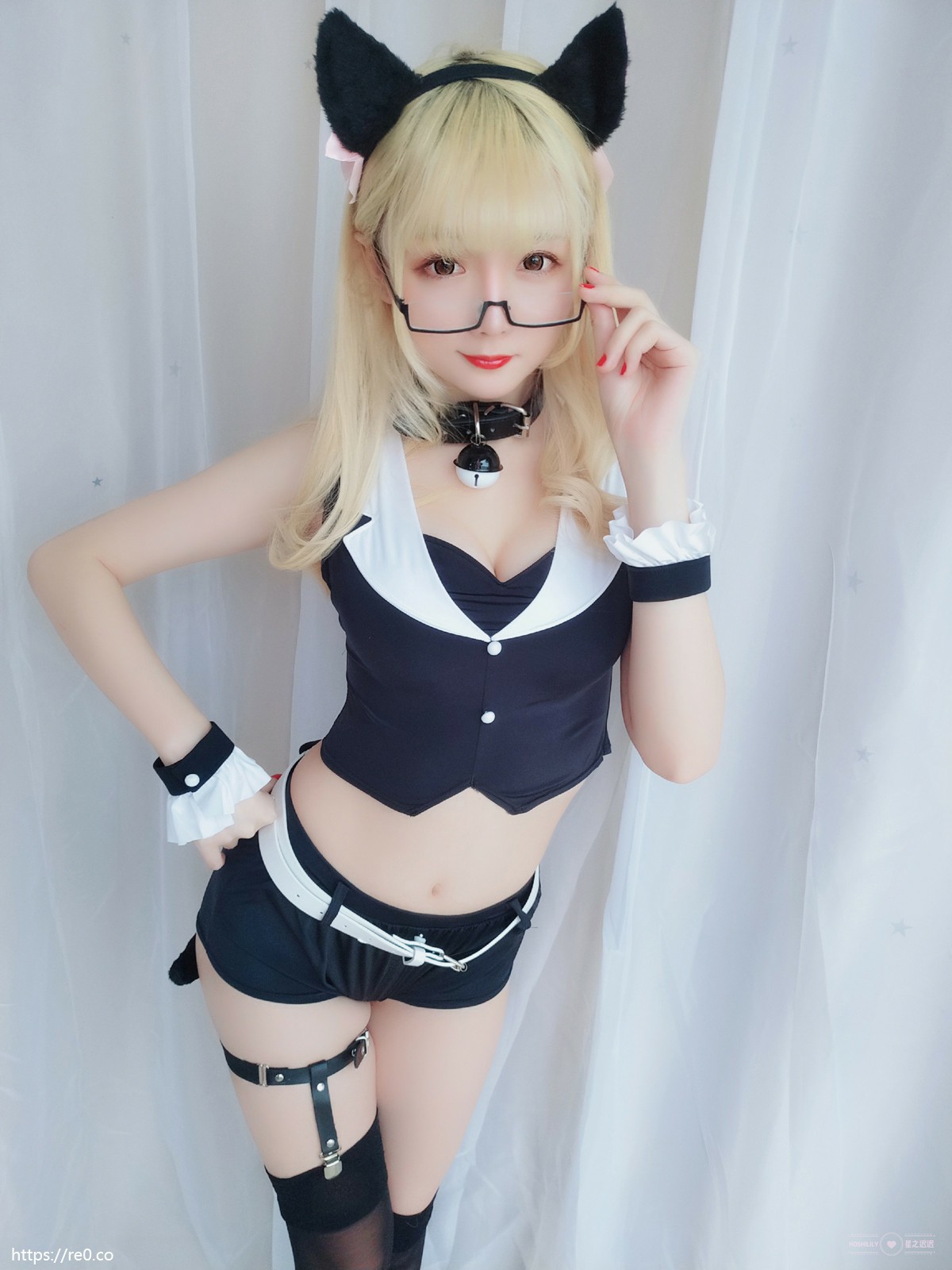 星之迟迟VOL5恶女秘书包咕哒子音乐会猫耳秘书-COSPLAY