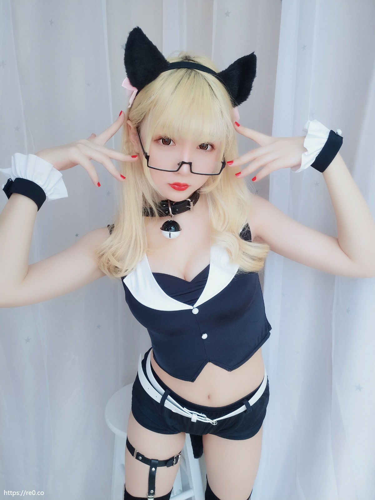 星之迟迟VOL5恶女秘书包咕哒子音乐会猫耳秘书-COSPLAY