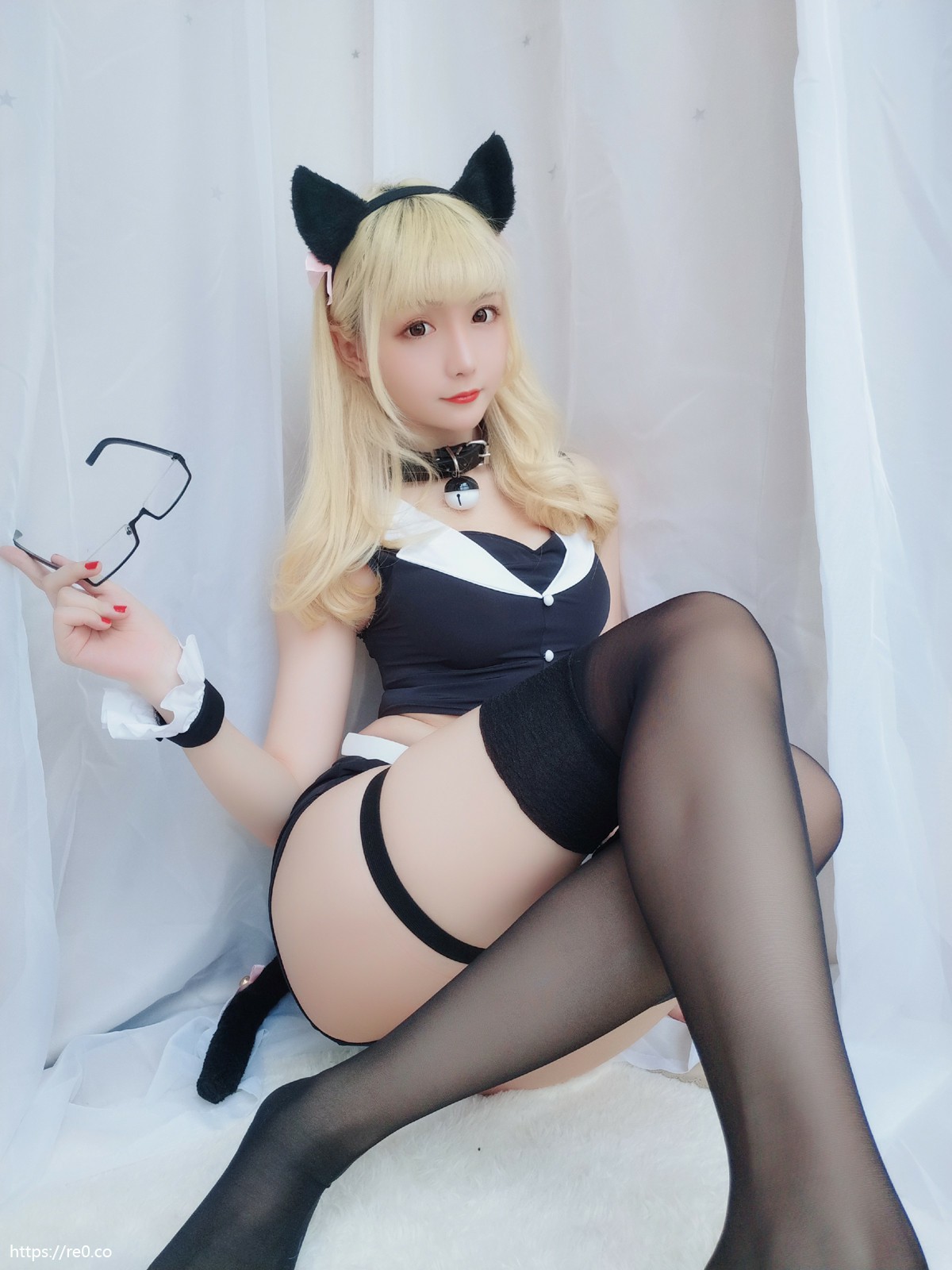星之迟迟VOL5恶女秘书包咕哒子音乐会猫耳秘书-COSPLAY