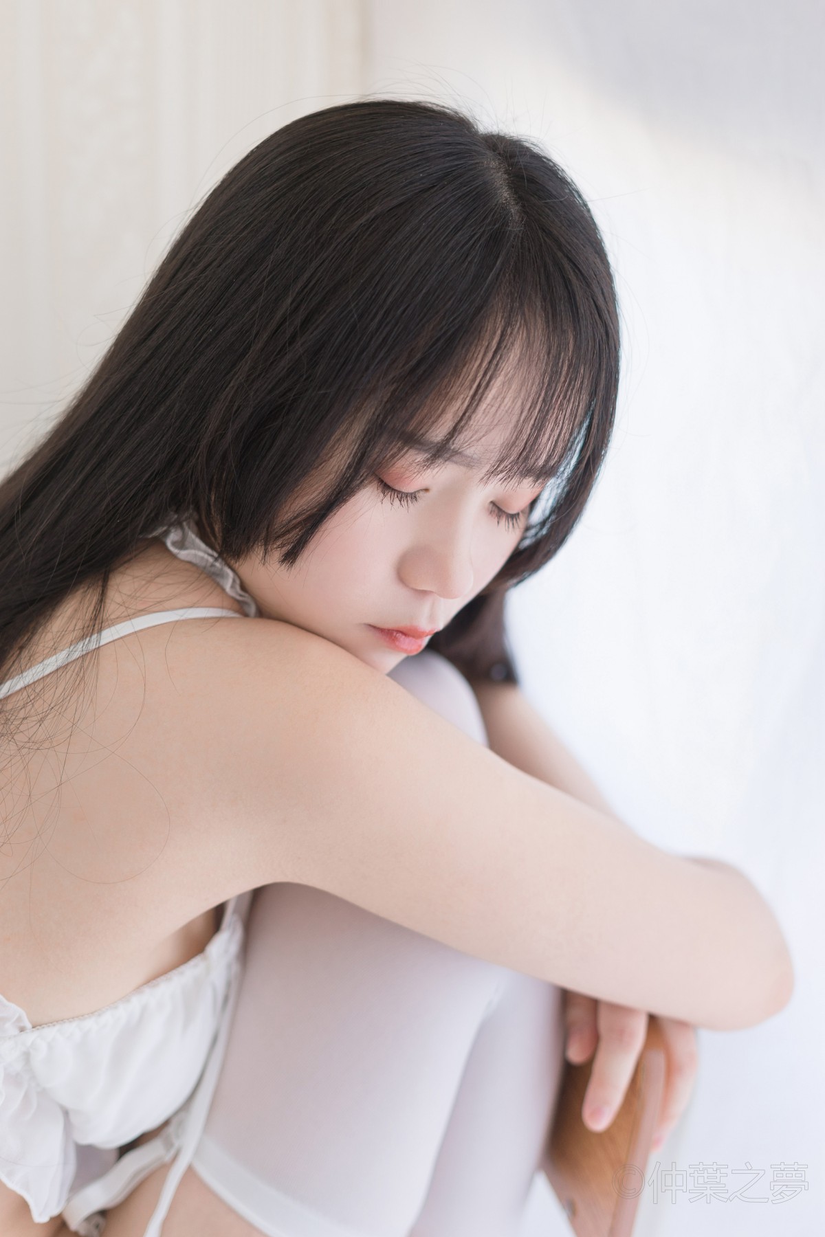 轻兰映画写真Grand009白丝春潮-COSPLAY