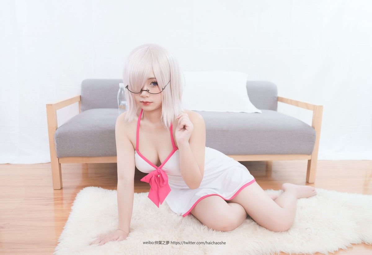 轻兰映画写真Grand012Mashukirieraito玛修水着-COSPLAY