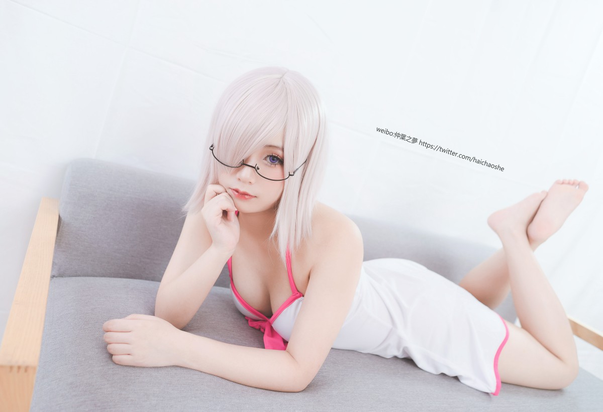 轻兰映画写真Grand012Mashukirieraito玛修水着-COSPLAY